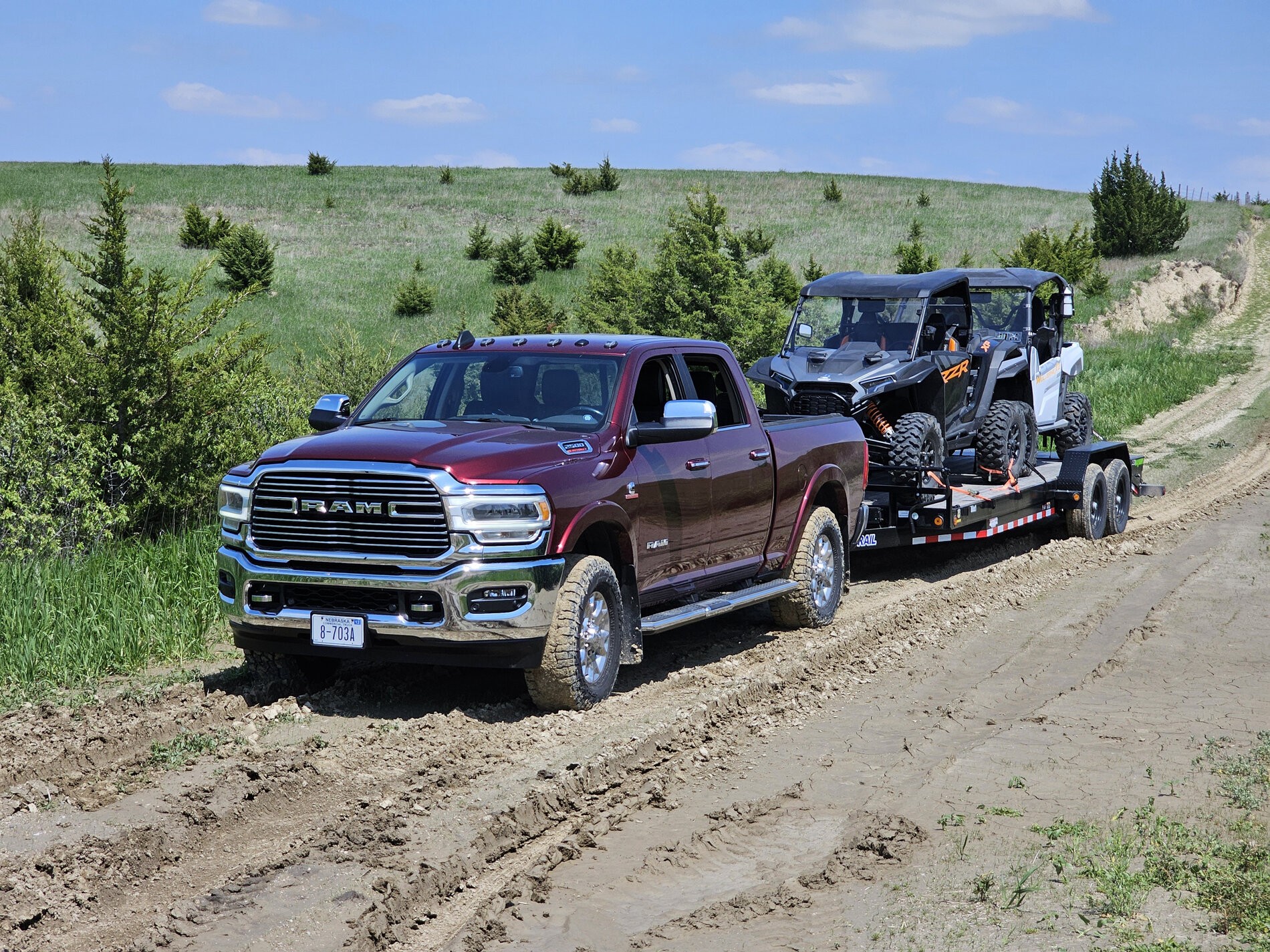 checking the fences in central nebraska by dan nitzel.jpg