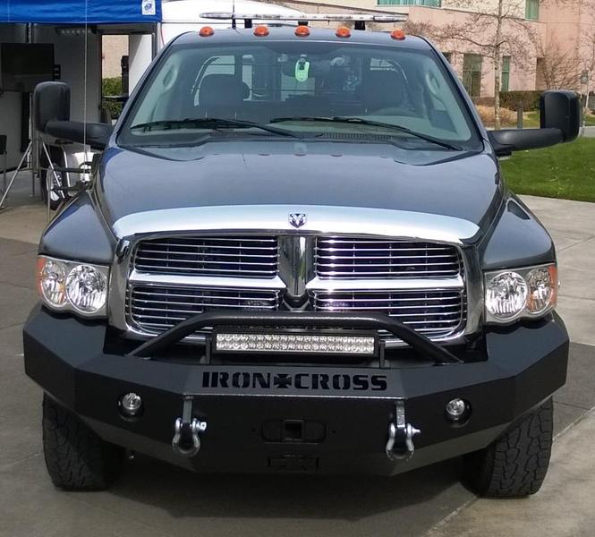 mike crossley - 05 Ram Iron Cross bumper install front.jpg