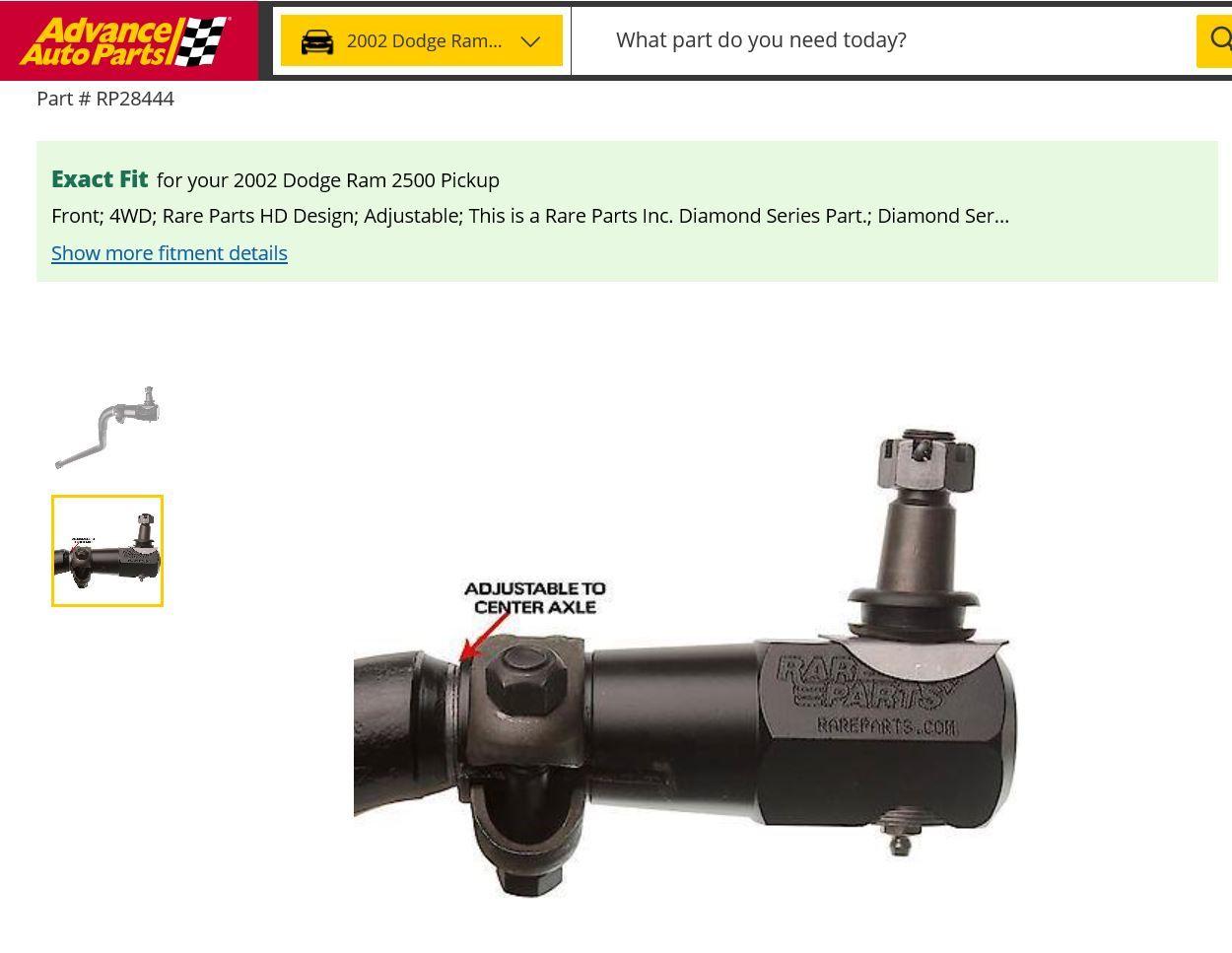 Rare Parts Trackbar.JPG
