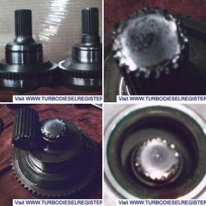 Output shaft failure