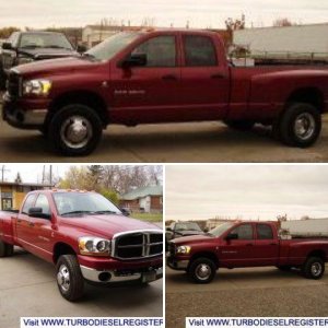 06 inferno red dually