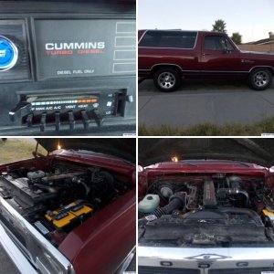 1988 Ramcharger CTD Engine Swap