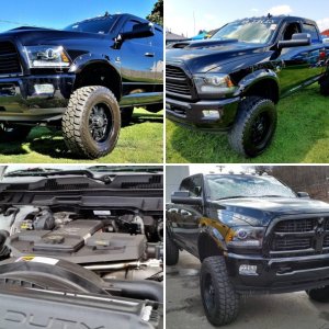 2015 Ram 2500 4x4 Black Out Edition