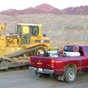 Working at Eagle Mt.