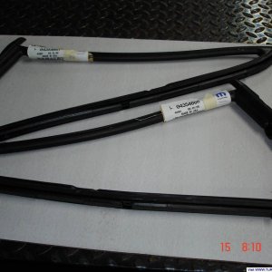 Vent wing gaskets are still available from the stealer