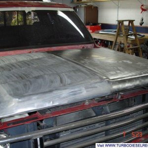 Hood is almost ready for primer