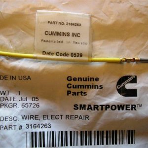 Cummins ECM pin part #