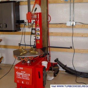 Our Shop- Tire Changer