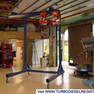 Our Shop- Multi-Purpose two motor lift