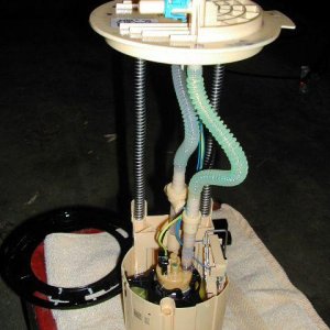 In-Tank-Module removed from tank