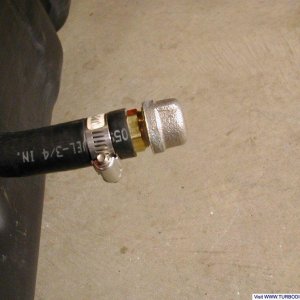 Stock vent line.