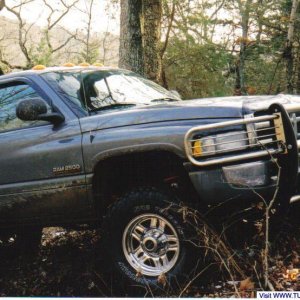 New wheels out in the woods