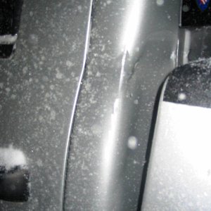 Cab damage