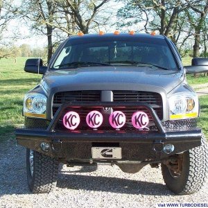 Front View of Tough Country Apache Bumper