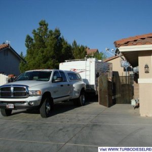 Truck and camper