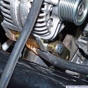 AC hose interference