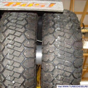 Rear Tires/Wheels with 4" spacer