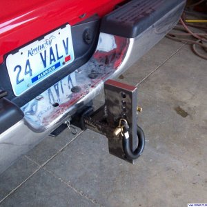 New hitch before welding clevis' together