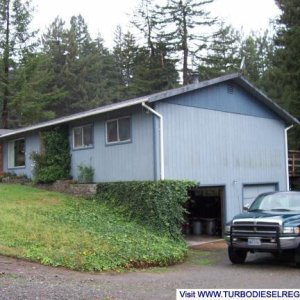 Truck at home in drive way