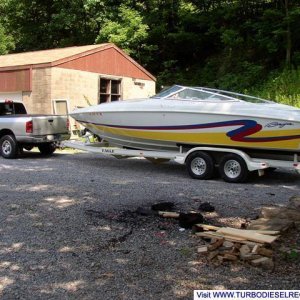 Tow it to the water