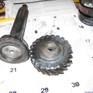 99 stock engine snapped the gear right off  the input shaft