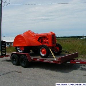 1952 Case DO orchard tractor