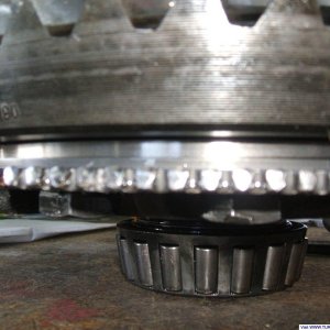 Speedometer gear a little mashed