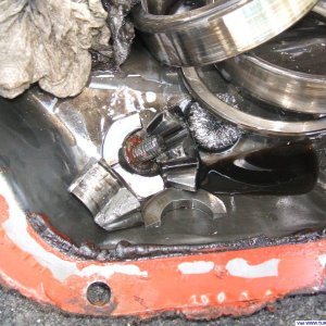 Close up of spare parts / carnage