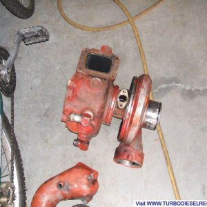 3208 CAT water cooled turbo