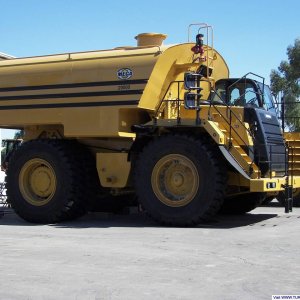 777F with 20K gallon water tank
