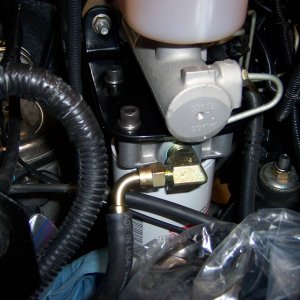 Fuel Filter mod for 2 micron fuel filter