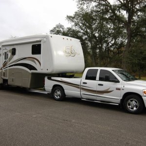 2008 RAM 3500 & Mobile Suite Fifth Wheel