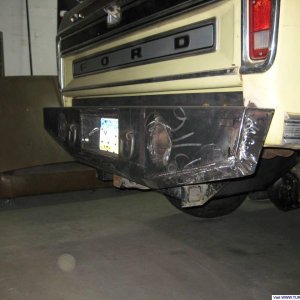 Rear bumper