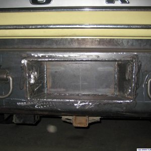 Rear bumper