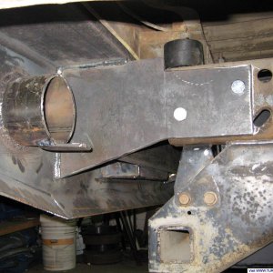 Bumper mount passenger side