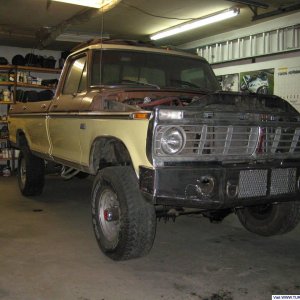 Front bumper/truck
