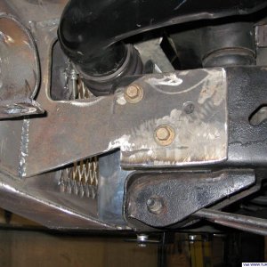 Frame/bmper mount plate
