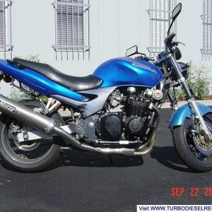 A Kawi ZR-7 I had...