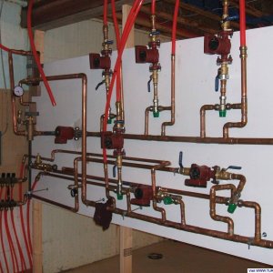 Radiant Floor Plumbing