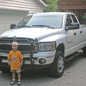 My monkey & HIS truck!