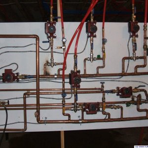 shut-offs and drains