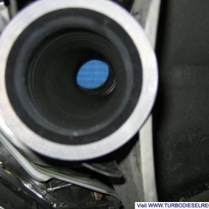 PSM cool air intake and Amsoil EEa filter from under truck