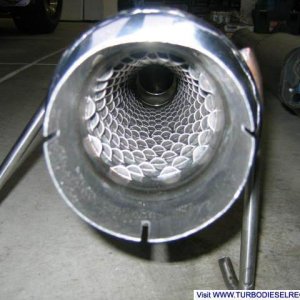 MBRP 4" dia 30" long SS muffler