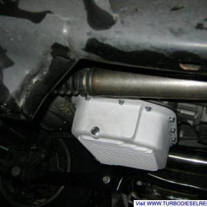 PML "as cast" trans pan (drivers side) w/drain plug