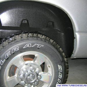 Rear fender liner that should have come w/our trucks