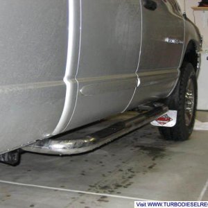 Westin chrome nerf bar (passenger side)