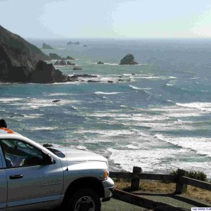 HWY 101 - Pacific Ocean south of Cresent City, CA
