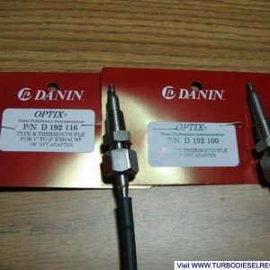 DiPricol short and med EGT probes