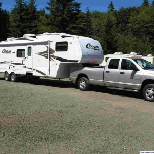 Camp 18 restaurant parking lot on HWY 26 in OR
