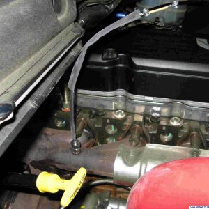 EGT sensor installation - side view